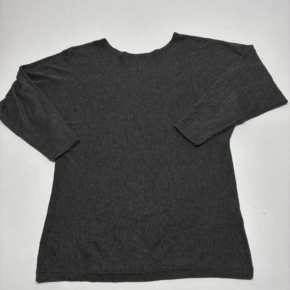 Beryll‎ Blend Cashmere Gray Pullover Sweater Crewneck Women Size S casual comfy